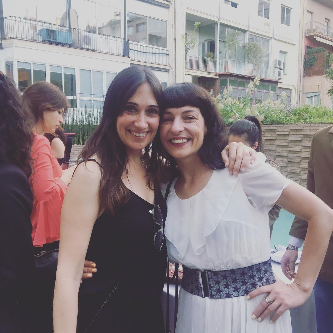 Con @annasolsona @esietebcn en #setmanaterrasses17  