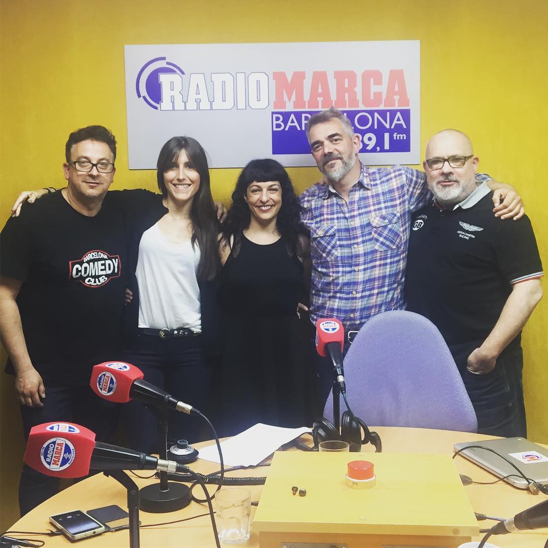 roser amills con francesc via en radio marca