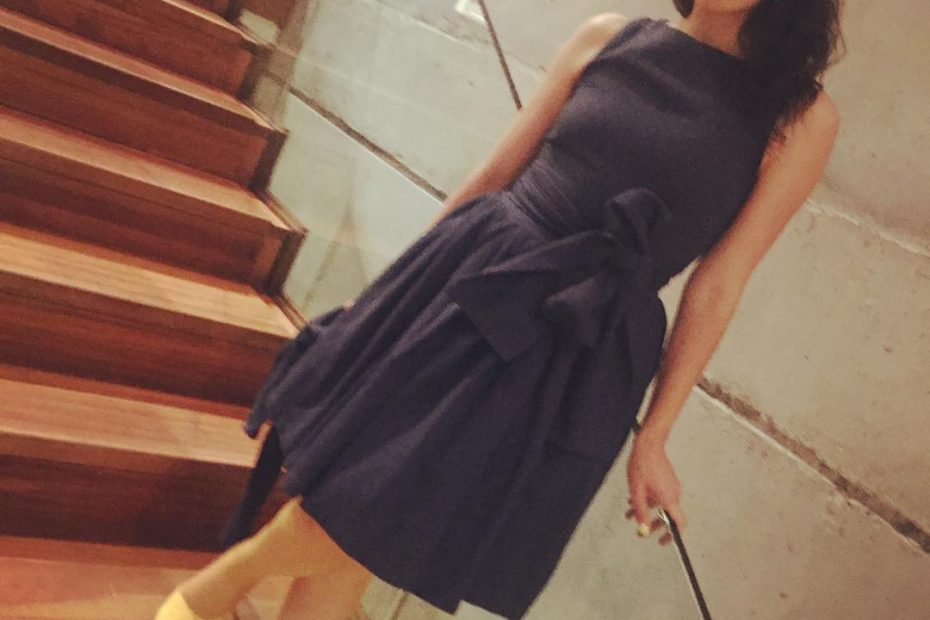 roser amills vestida de popisima