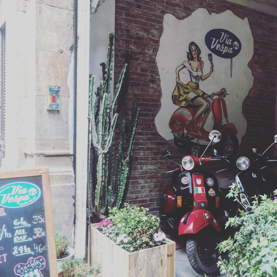 Con ganas de #vespaprimavera  