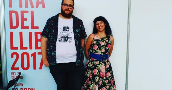 Resumen de alegría: con #miquelferrer @ratacorner #firadelllibrepalma - Roser Amills, escritora mallorquina