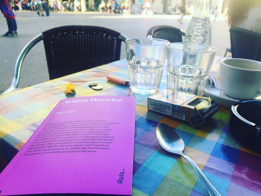 El 13 de junio roser amills presenta la novela Precoz de Ariana Harwicz en la central llibreria