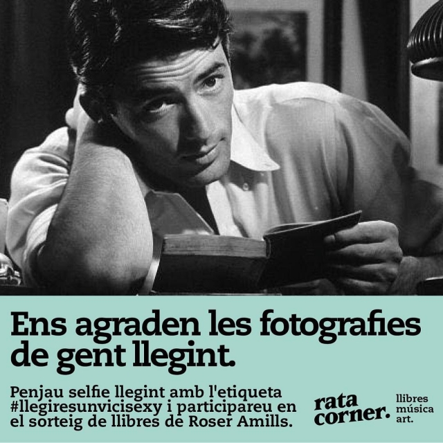 Participau!!! Penjau fotos llegint amb l'etiqueta #llegiresunvicisexy per a la Fira del Llibre de Palma, concurs Rata Corner 1 llegir es un vici sexy, fira del llibre de Palma