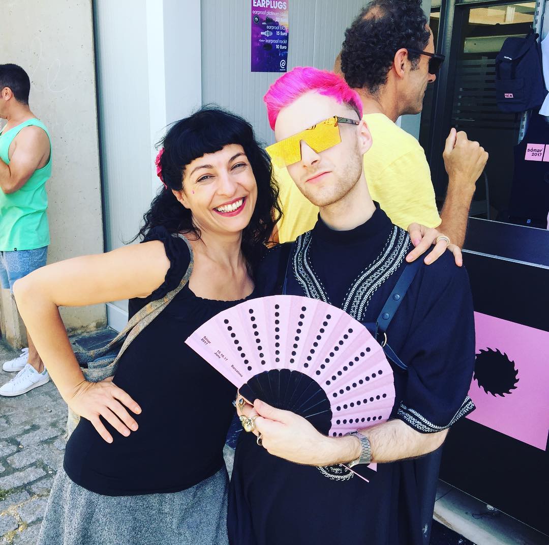 Qué alegría encontrarme contigo @arnaumauvais #Sonar2017 #AgendaLive #sonarD2017 @estrelladamm @estrelladammcat ;))