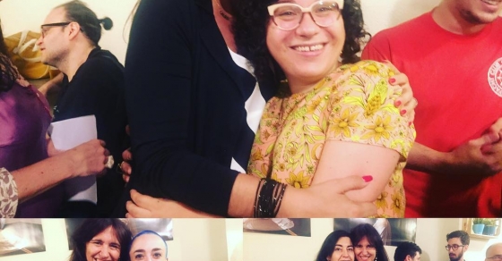 recital poeteca Na Maria Antonia Massanet i na laura borras i mes de 100 poetes convocats