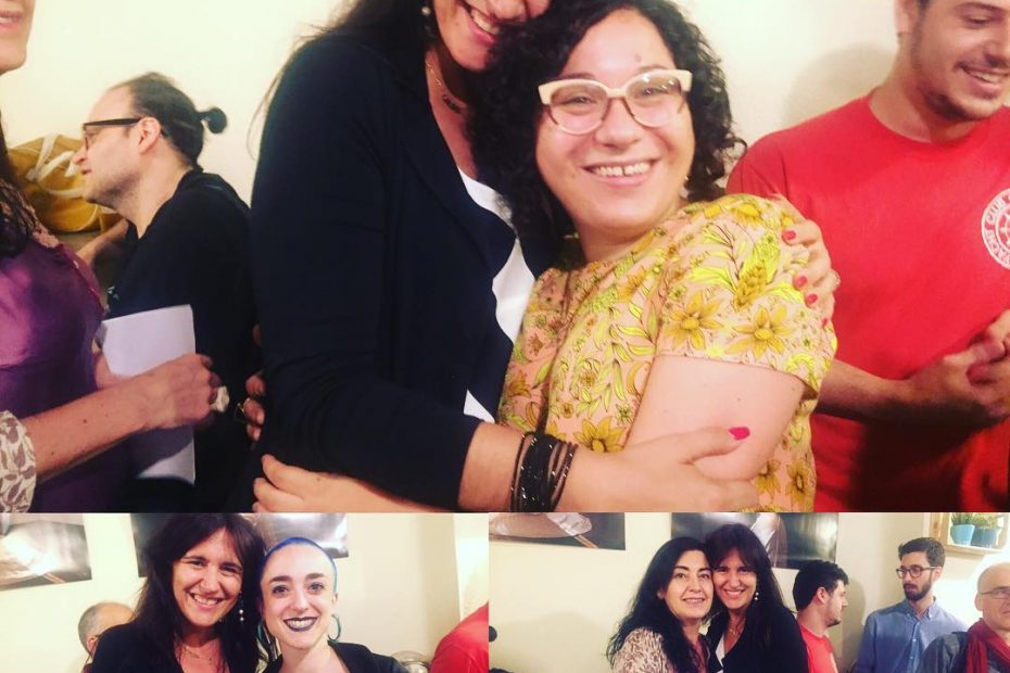 recital poeteca Na Maria Antonia Massanet i na laura borras i mes de 100 poetes convocats