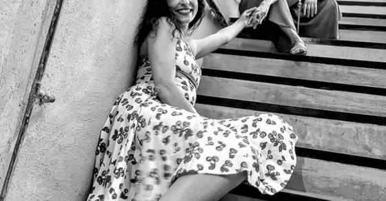 Roser amills i coia valls a comanegra, foto de xulio ricardo trigo