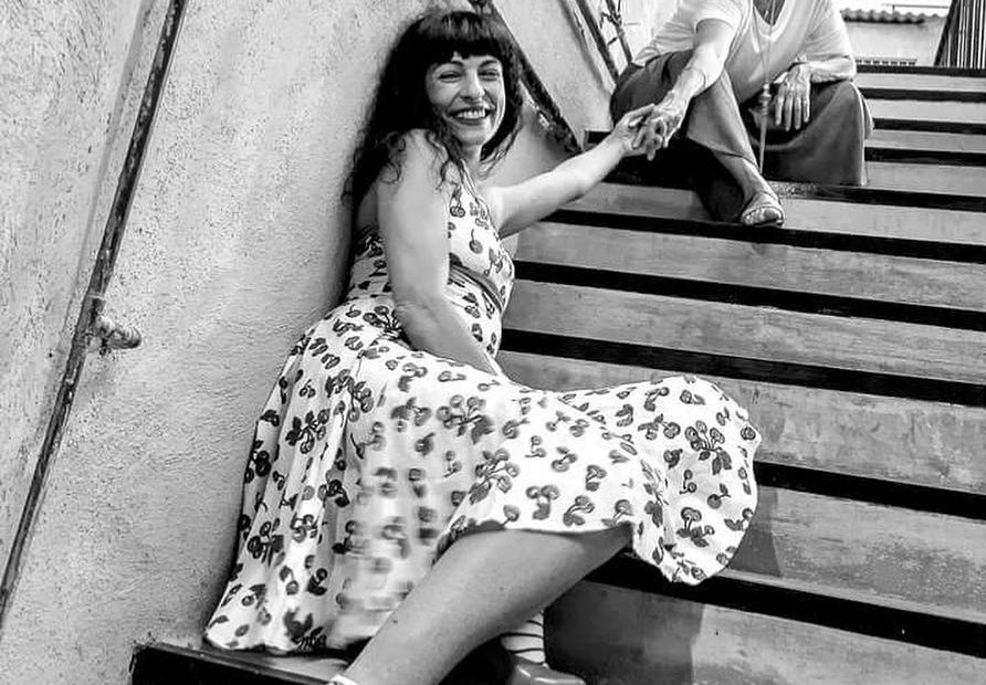 Roser amills i coia valls a comanegra, foto de xulio ricardo trigo