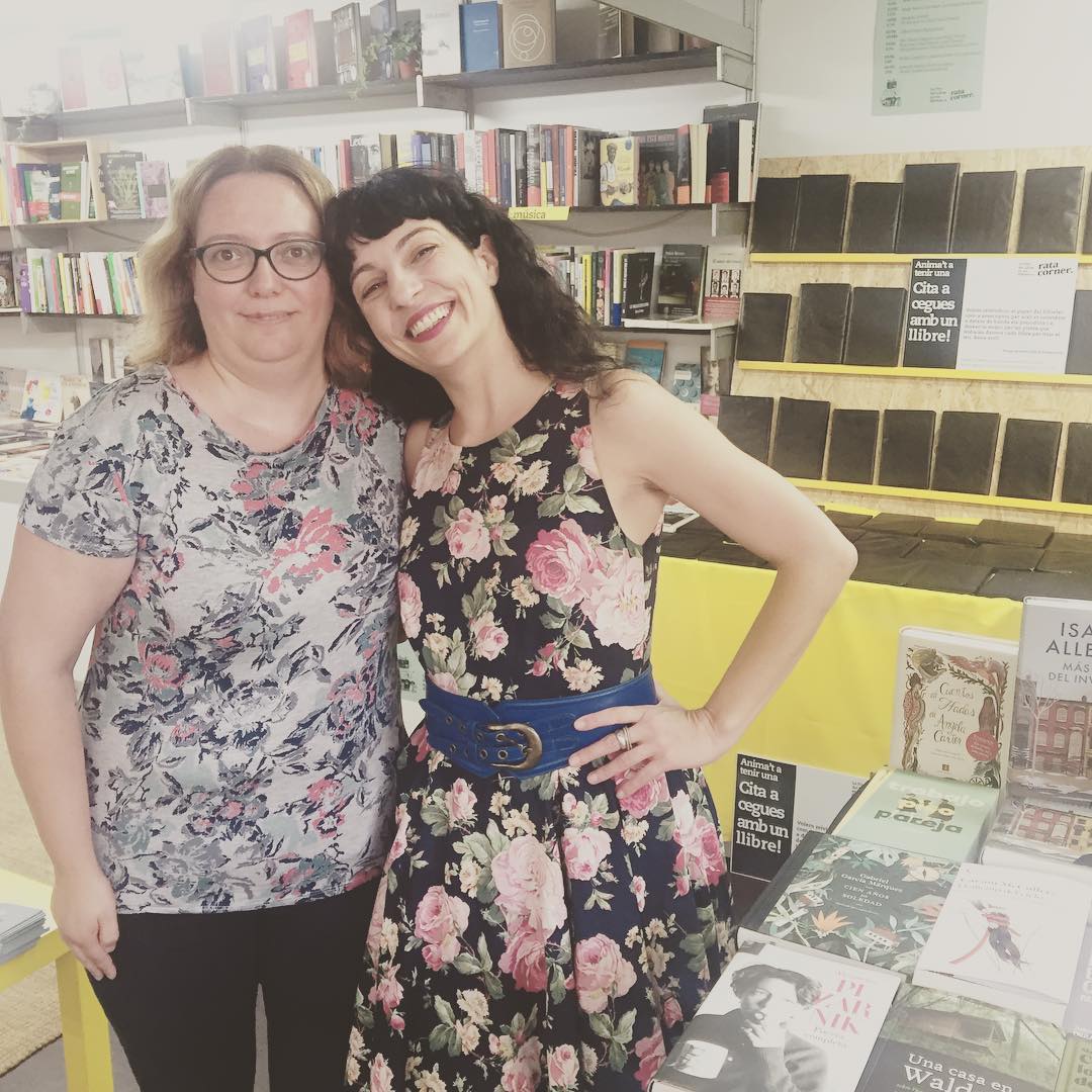 Estim na Margalida Ramon i m’ha visitat a Rata Corner !!! #firadelllibrepalma