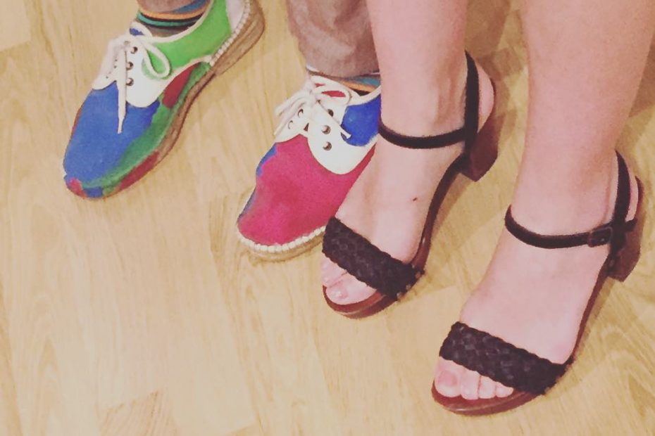 Roser amills y antonio beneyto zapatos