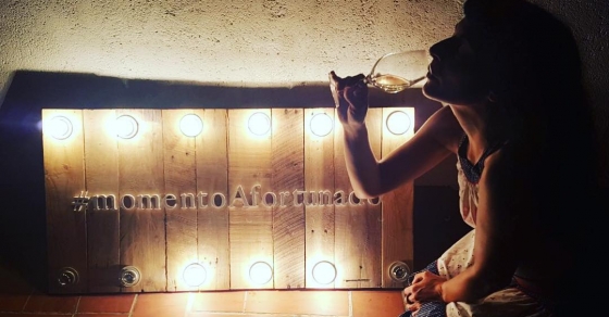 Vino afortunado i Roser Amills