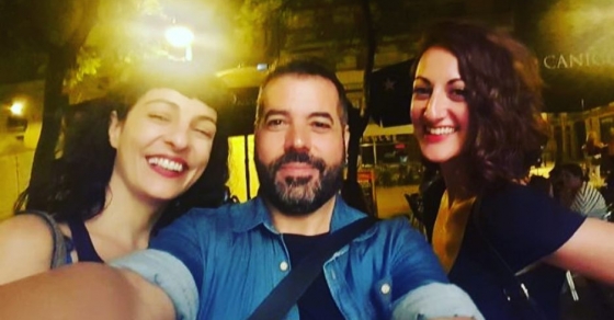 Un #aboutlastnight con @petitdesastre y @helencapel ;)) - Roser Amills, escritora mallorquina