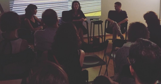 Reencuentro con #tatianagoransky #fadeout @americacatalunya - Roser Amills, escritora mallorquina