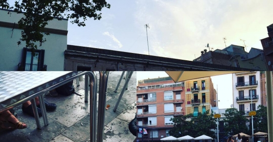 Noticia! Hemos cazado mesa en la Plaça del Sol - Roser Amills, escritora mallorquina