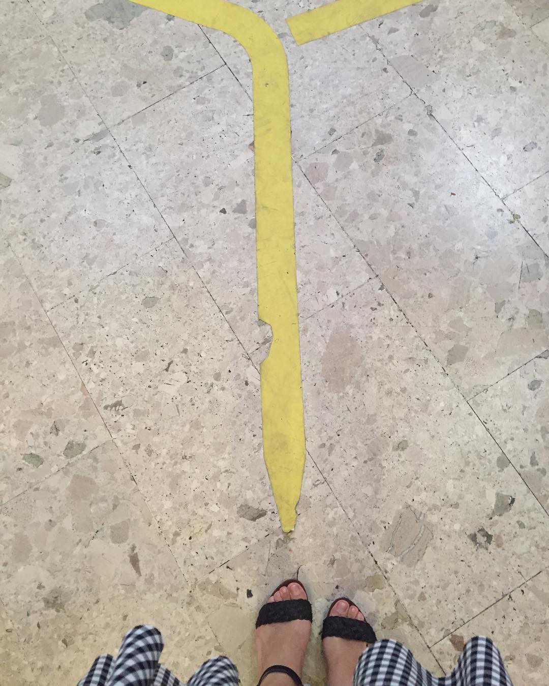 Sigue el camino de baldosas amarillas