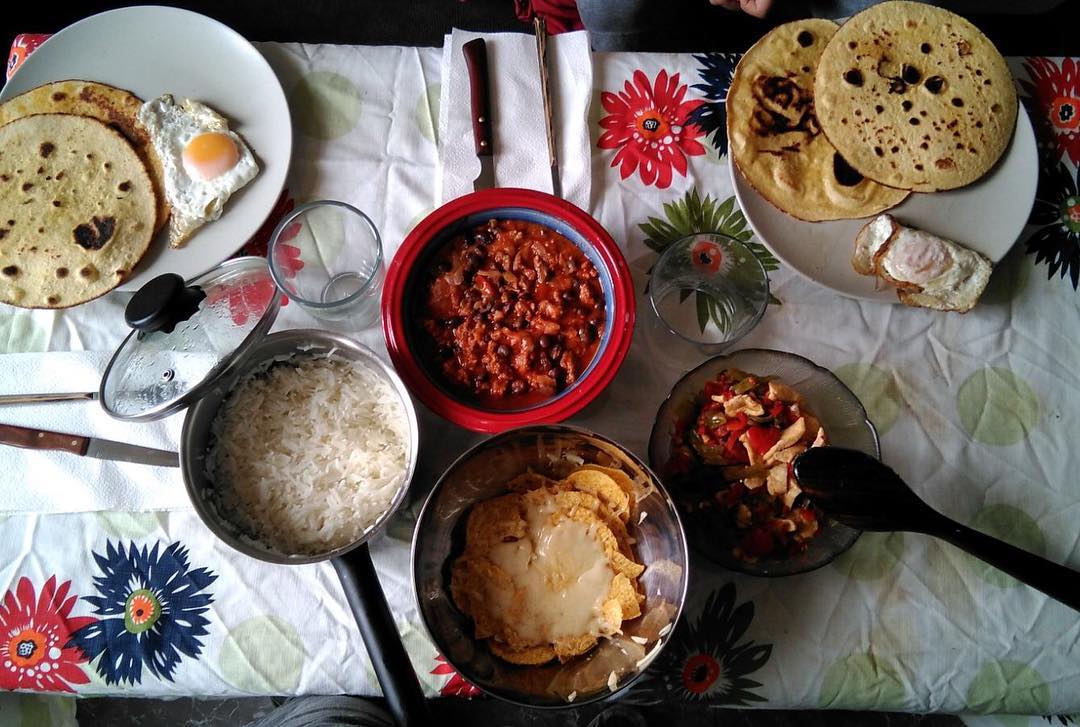 cena hecha por marcel, el hijo mayor de roser amills