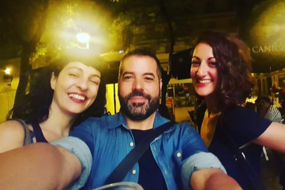 david ripoll, helen capel y roser amills