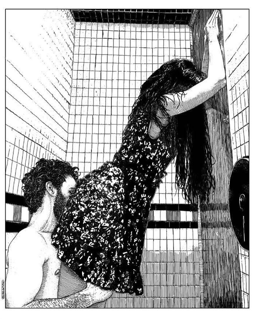 dibujo de apollonia sainclair de roser amills
