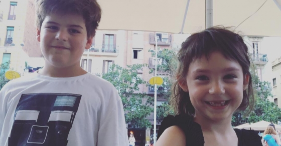 juan, el hijo pequeño de roser amills, i aina