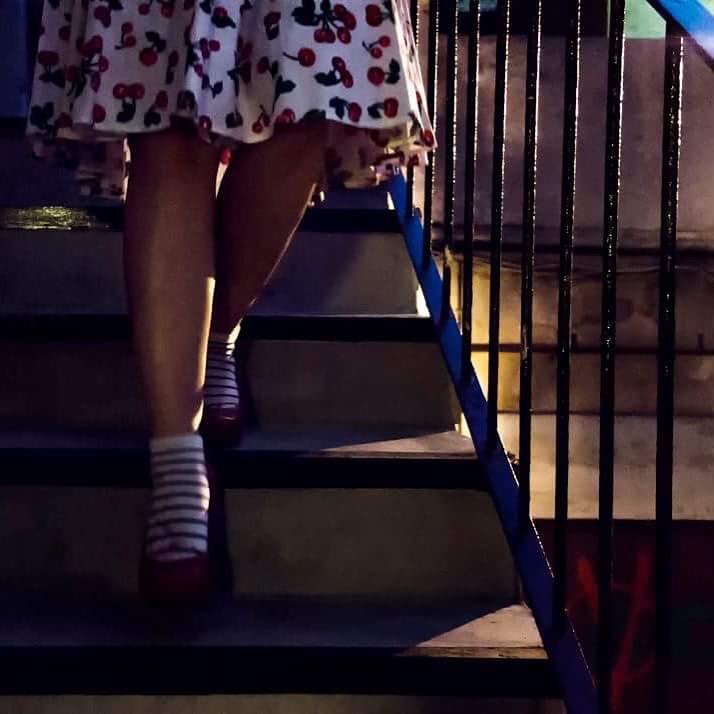 Pasito a pasito, el verano.Foto de Xulio Ricardo Trigo en Comanegra