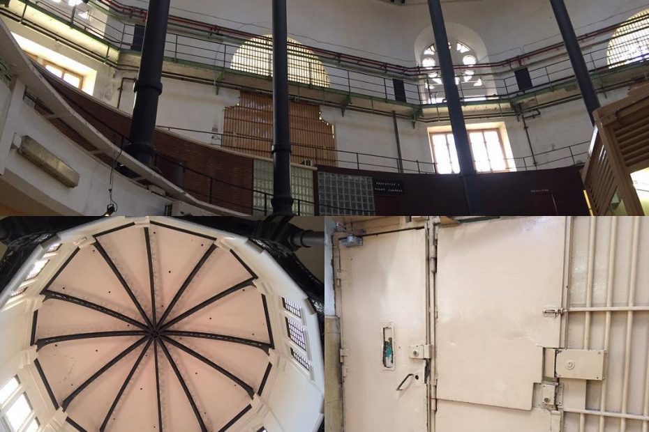 roser amills visita la modelo para metropoli abierta