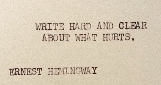 Consejito para periodistas de #ernesthemingway - Roser Amills, escritora mallorquina