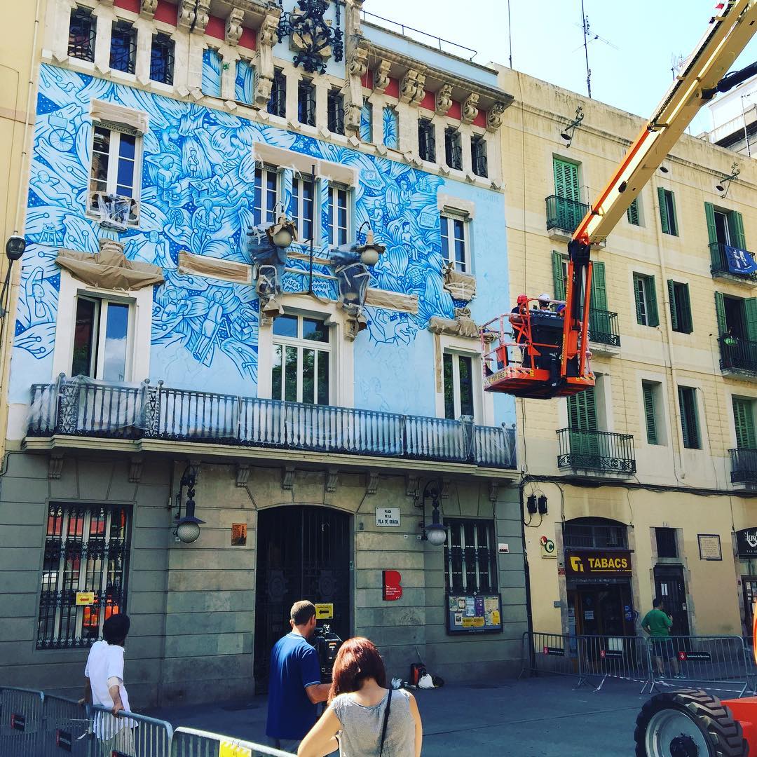 L’ajuntament de Gràcia es prepara pel pregó