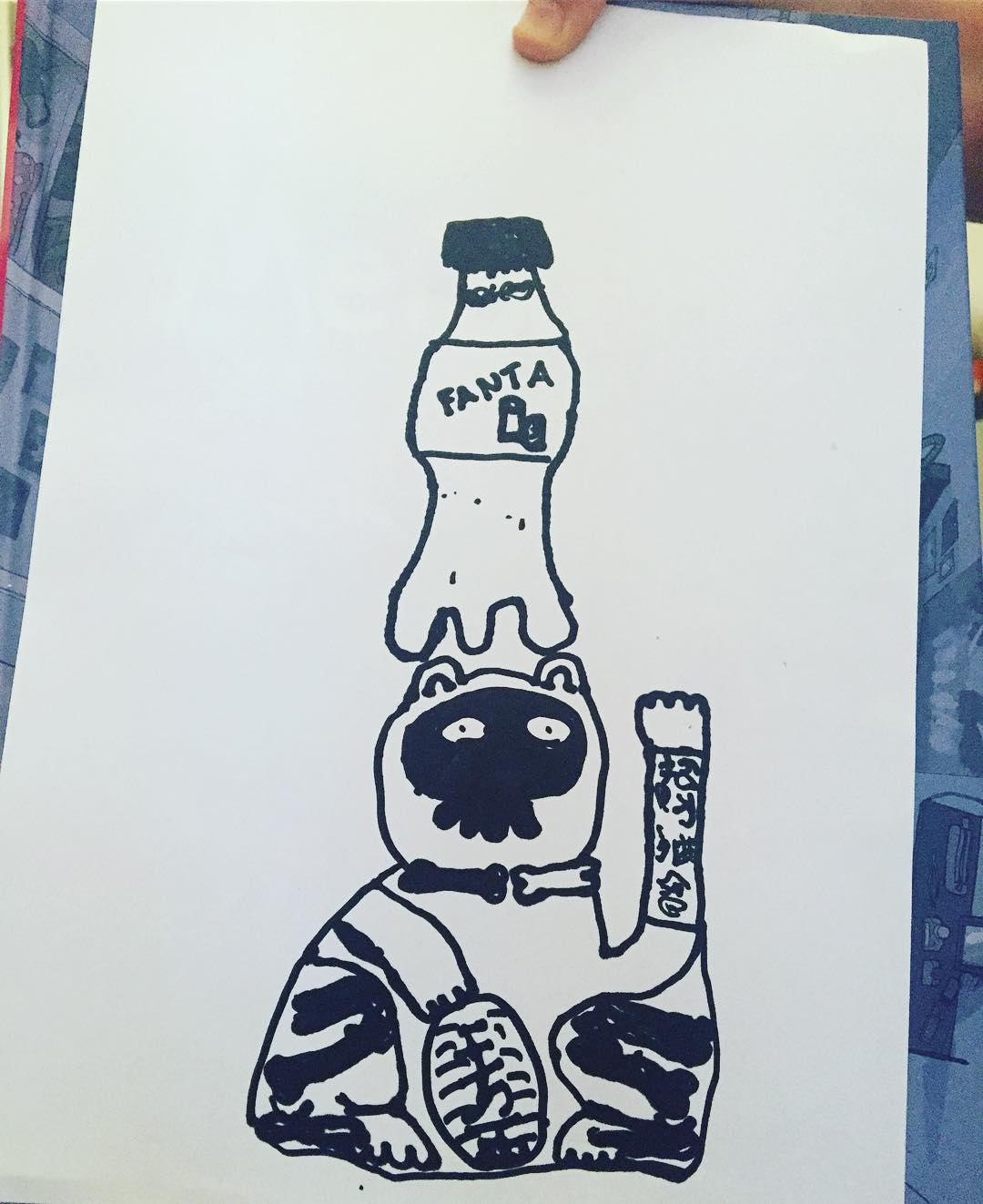 dibujo de juan para su madre, roser amills