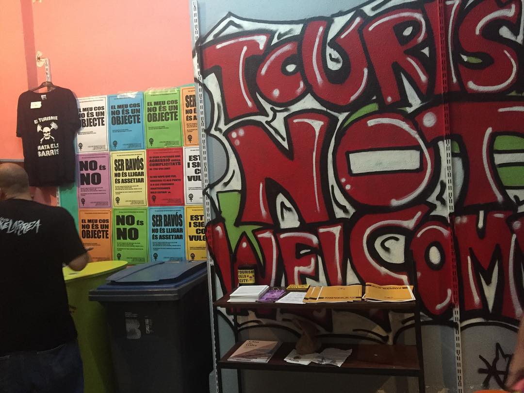 Visita Ca la Trava, hort okupat  