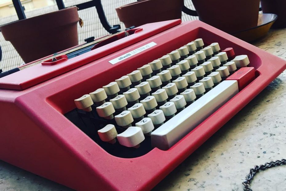 maquina de escribir de roser amills