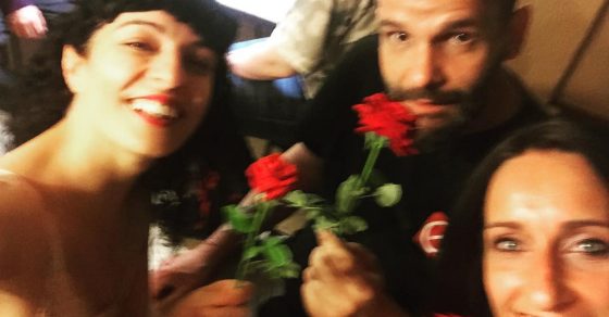 roser amills, alberto calaf y pili blanco