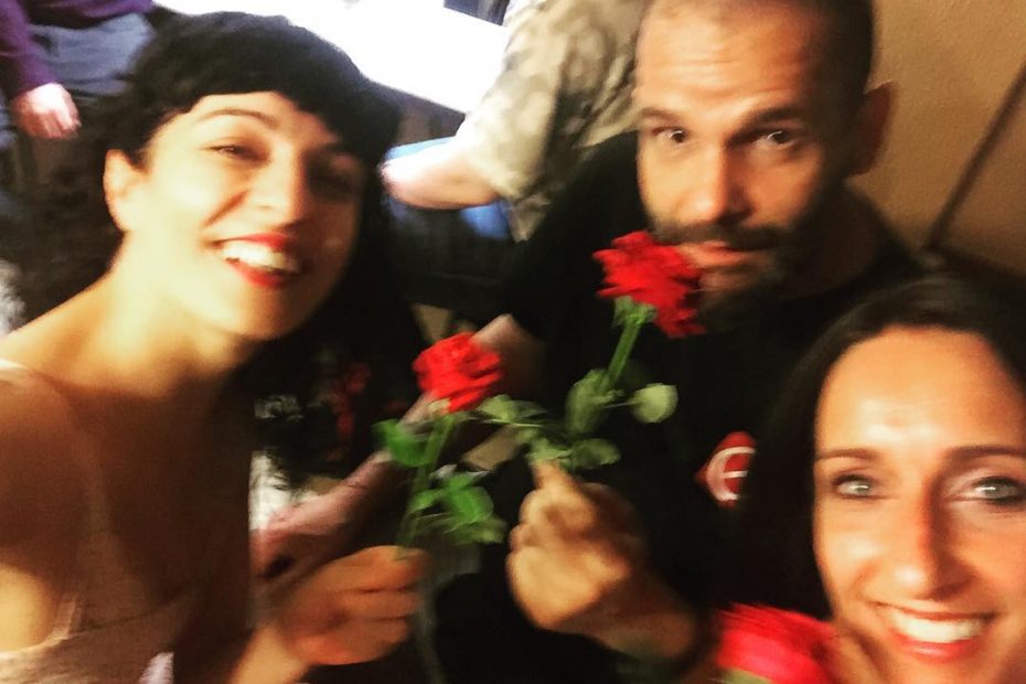 roser amills, alberto calaf y pili blanco