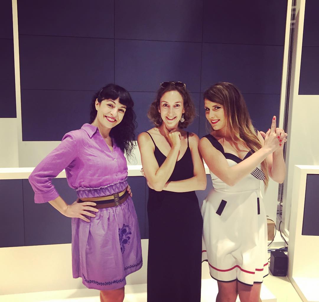 Con Ana Carolina Polita Maria Fuster #preparandocositas #proyectos