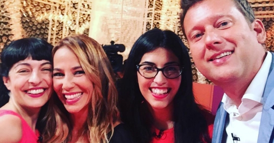 Roser Amills amb Maria Almenar, Ruth Jimenez i Lluis Soldevila a Tarda oberta TV3