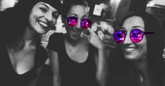 roser amills con helen capel y pili blanco