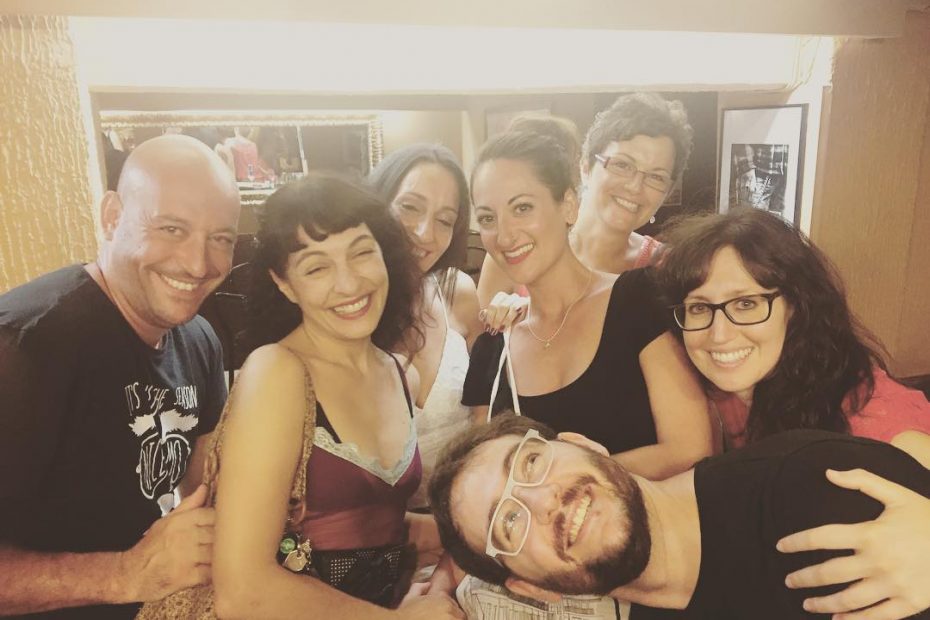 Roser Amills en el cumpleaños de helen capel