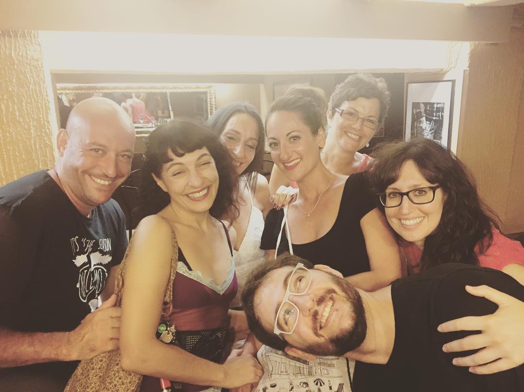 Roser Amills en el cumpleaños de helen capel