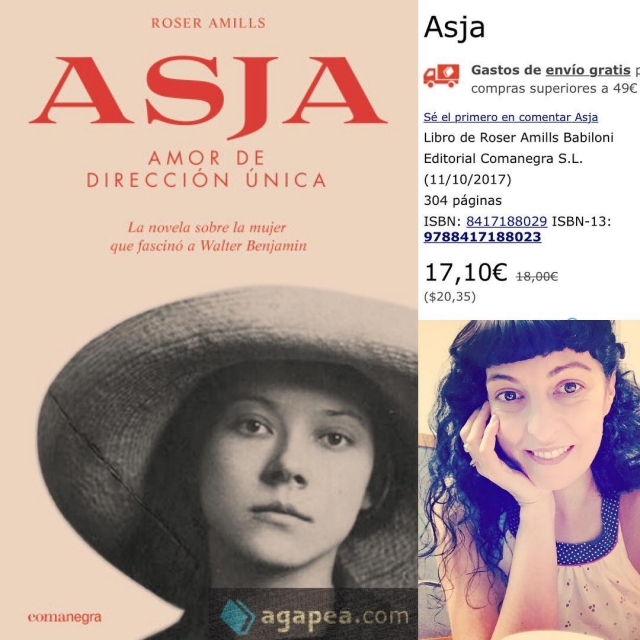 Asja Lacis, la nova novel.la de Roser Amills