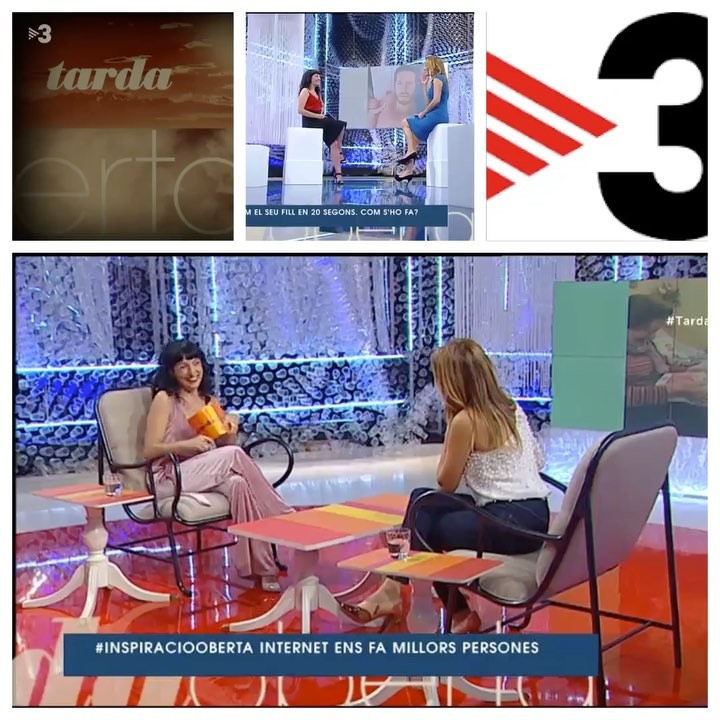 Pots veure ara TV3 a la carta? Link a la meva bio de l' #inspiraciooberta a @tardaobertatv3 d'ahir ))
