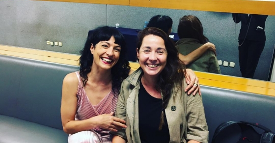 Avui a @tardaobertatv3 de @tv3cat hi debuta la meravellosa @txearana Connecteu-vos!!!! - Roser Amills, escritora mallorquina