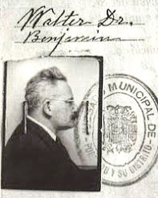 pasaporte de walter benjamin