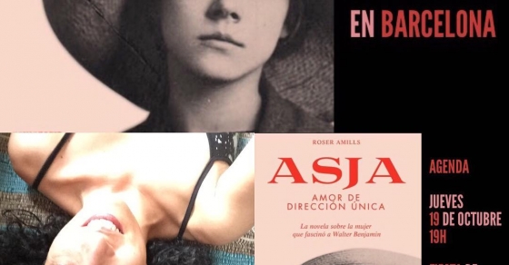presentacion de la novela sobre asja lacis de roser amills en comanegra
