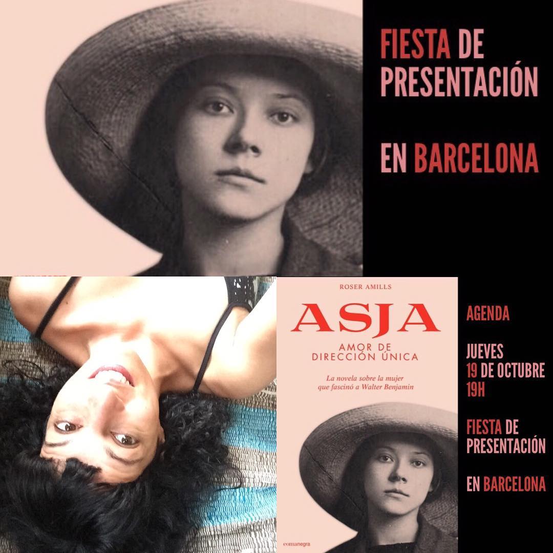 presentacion de la novela sobre asja lacis de roser amills en comanegra