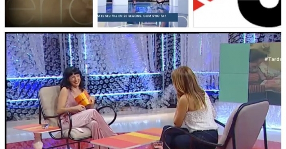 Roser Amills a Tarda Oberta de TV3