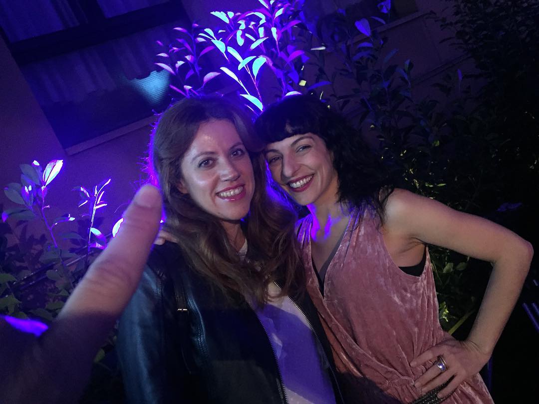 Con Vanessa Hogarth inauguramos el hotel OD Barcelona Ocean Drive Hotels. Mi vestido es de Justfab