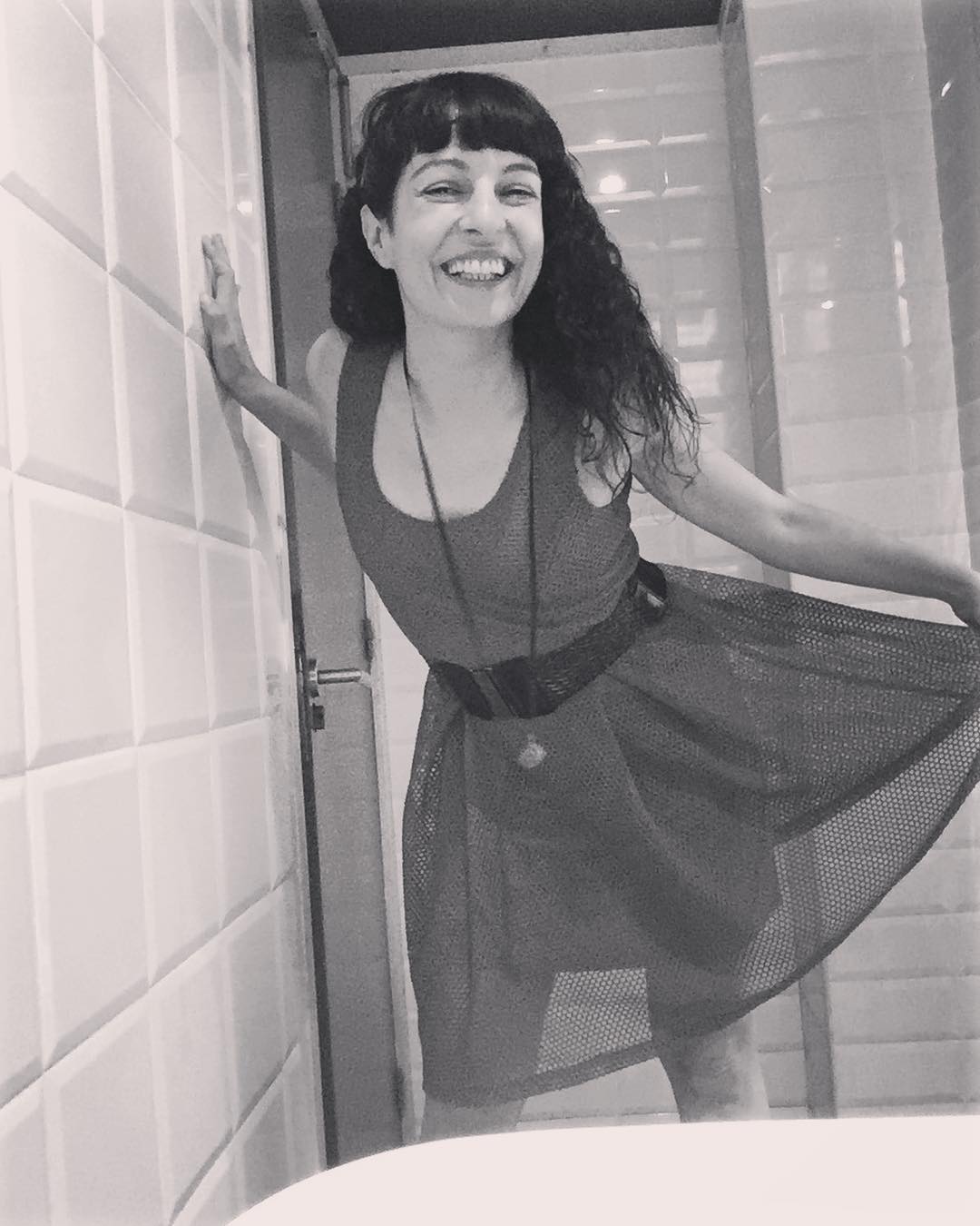 roser amills vestido just fab