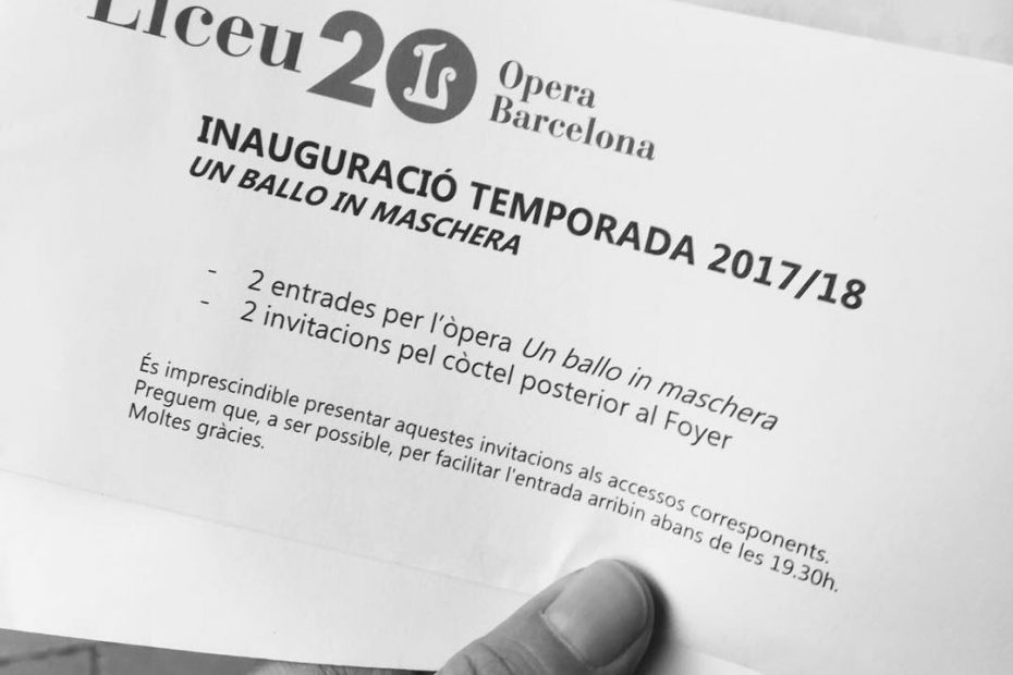 inauguracio temporada d'opera gran teatre del liceu