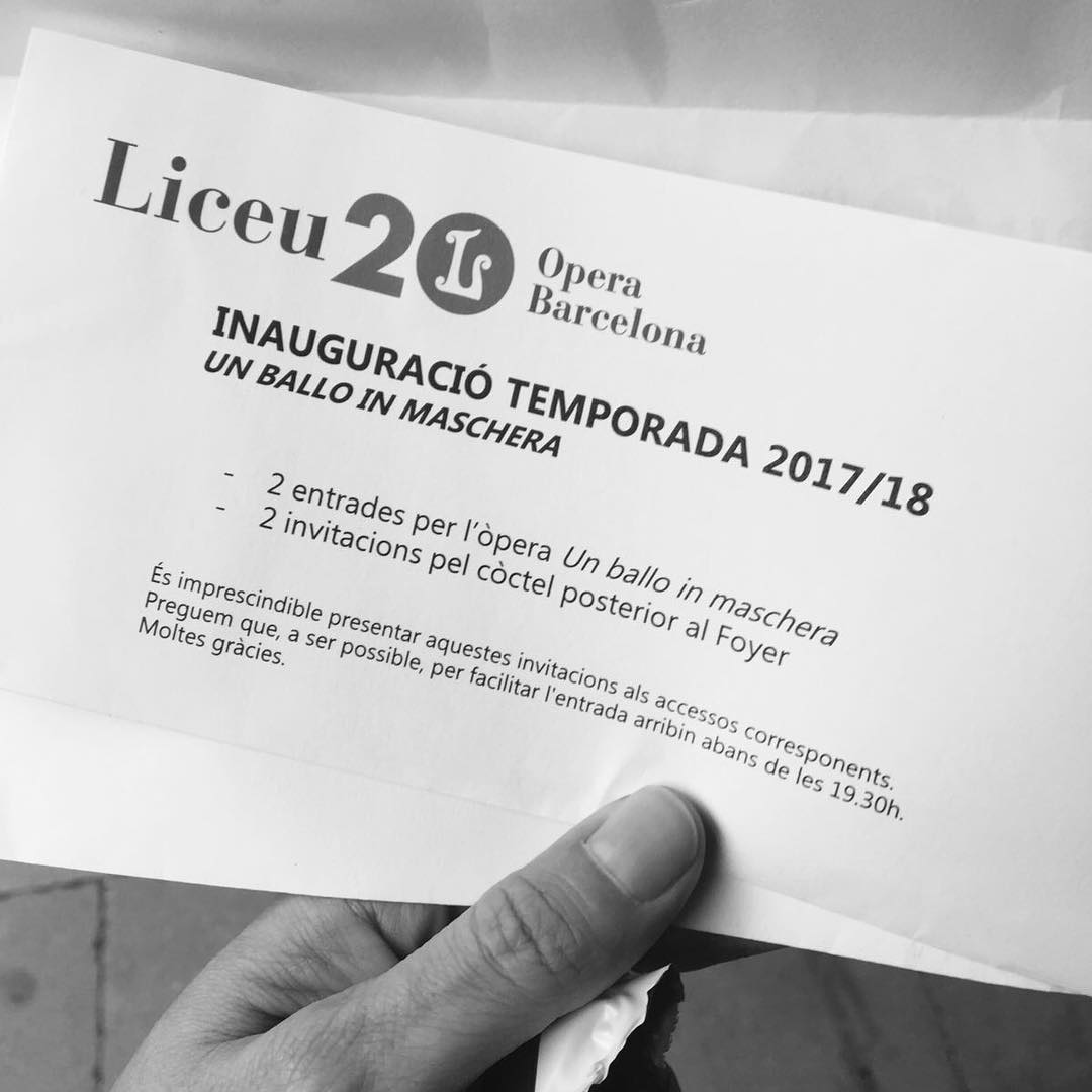inauguracio temporada d'opera gran teatre del liceu