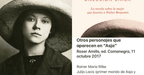 novela sobre Asja Lacis de Roser Amills