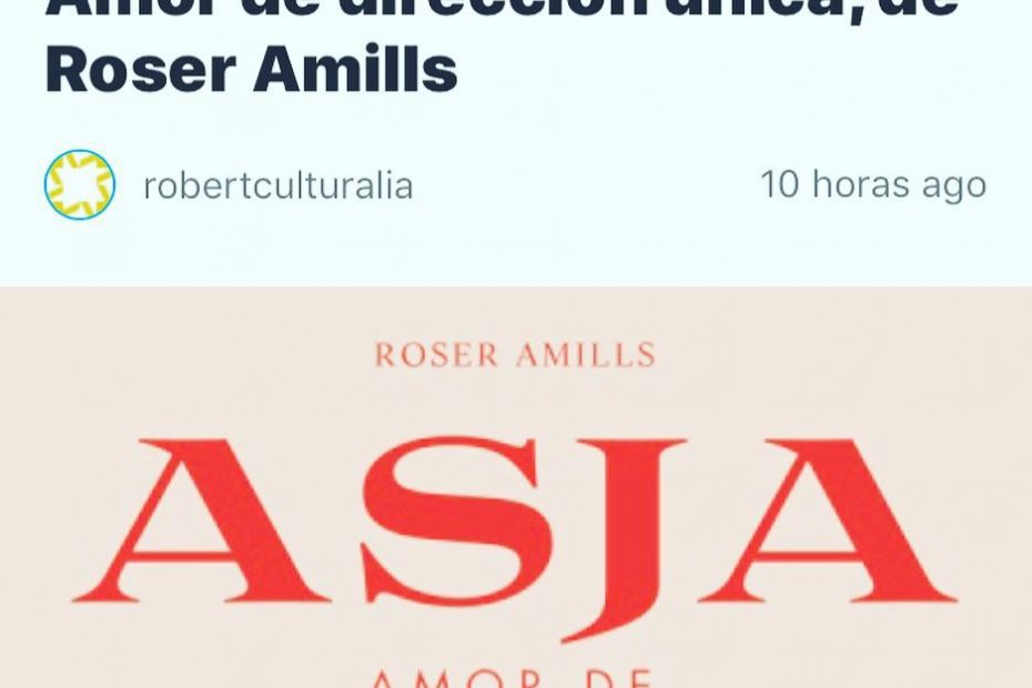 Reseña en el blog culturalia de la novela sobre asja lacis de roser amills
